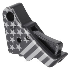 Apex Glock Gen 1-4 Enhancement Trigger Shoe in Black with US Flag, V1
