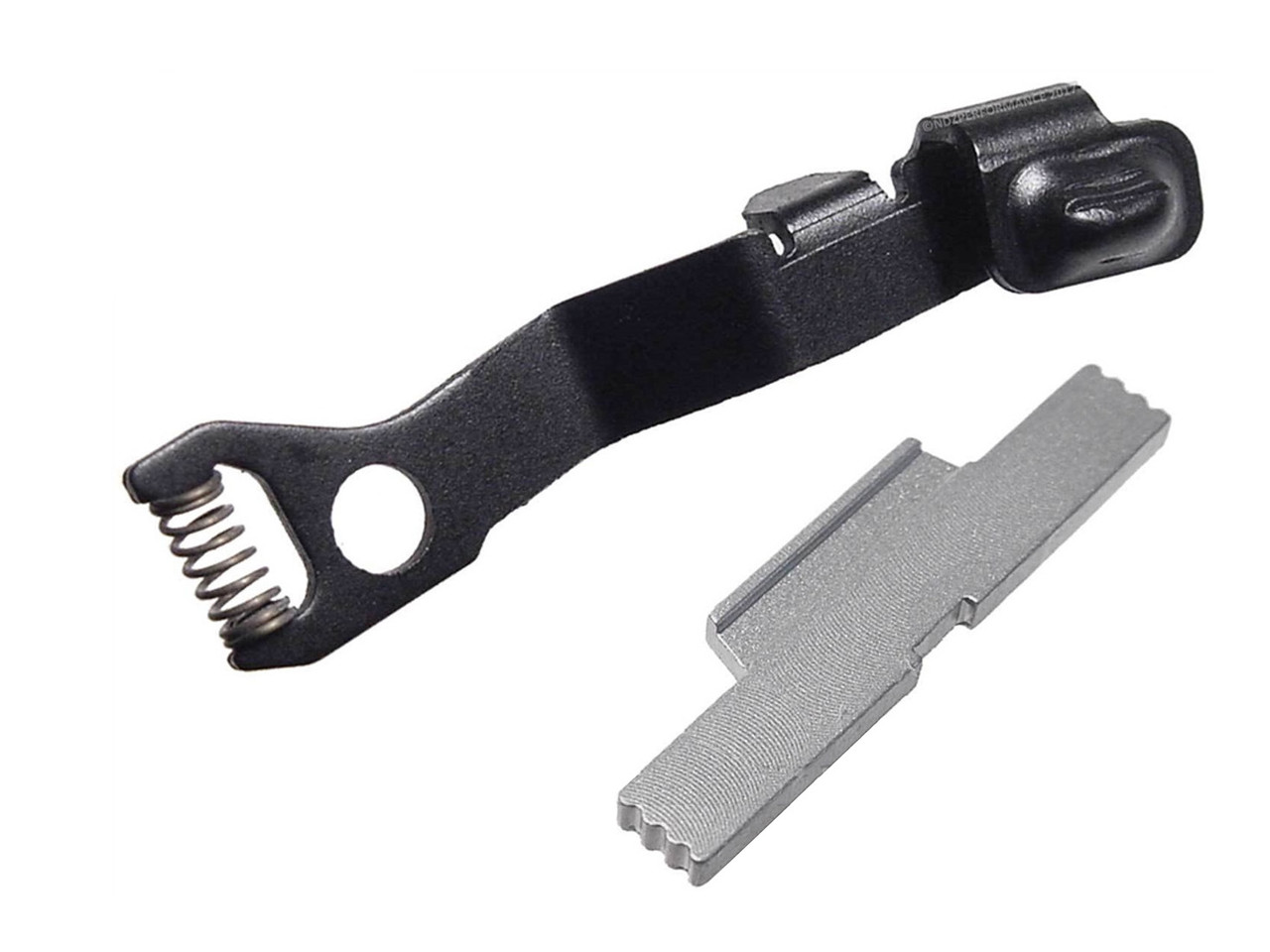 Ghost Extended Slide Release & NDZ Extended Slide Lock Lever SST for Glock 43