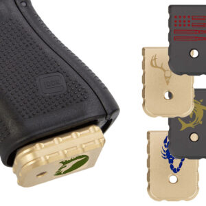 NDZ Glock Gen 1-5 Extra Thick Magazine Floor Plate Heavyweight Brass (*LZ)