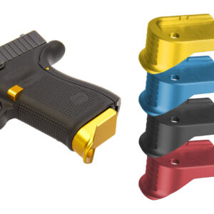 NDZ Glock Gen 1-5 Magazine Floor Plate with Finger Extension (*LZ) - Retro Style