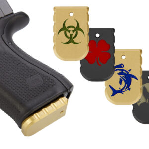 NDZ Glock Gen 5 Magazine Floor Plate Heavyweight Brass (*LZ)