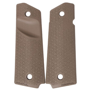 Magpul 1911 Pistol Grip Panel in Flat Dark Earth Cerakote with Diamond Cross-Section (*LZ)