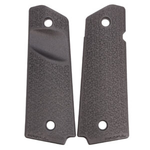 1911 Pistol Grip Panel in Tungsten Cerakote with Diamond Cross-Section (*LZ)