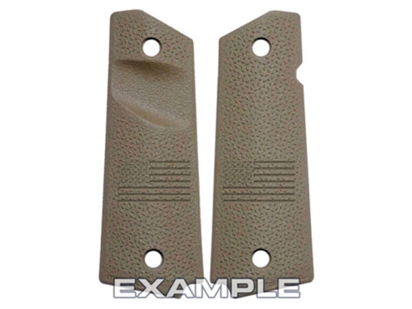 Magpul FDE Trapezoidal Surface Projections TSP Grip Panels for 1911 MAG544 (*LZ) - Image 2