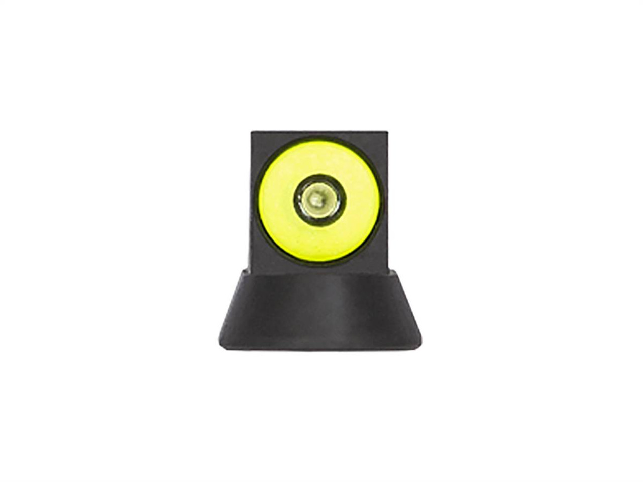 Night Fision Front Sight For CZ  P-07 P-09 P-10 C Yellow Outline with Green Tritium
