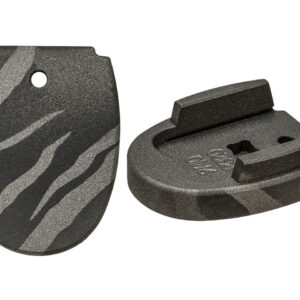 NDZ Magazine Floor Base Plate for Sig Sauer P320 P250 9mm .357 .40 Cerakote Tiger Stripe Tungsten