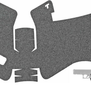 Talon Granulate Grip for Glock Gen 5 17 19X 22 24 31 34 35 37 45 47 Medium Backstrap, Black
