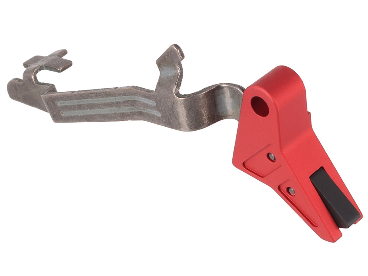 True Precision AXIOM Trigger For Glock 43 43X 48 in Red with Black Safety