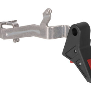 True Precision AXIOM Trigger For Glock Full Size Models 17 17L 18 19 22 23 26 27 31 32 33 34 35 Black with Red Safety