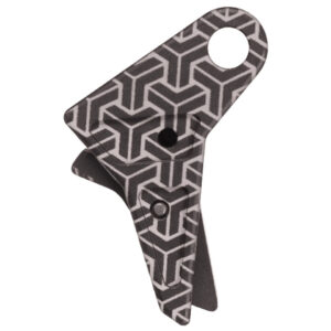 True Precision Axiom Trigger Shoe for Glock Gen 1-4 Black TriWeave Engraved by NDZ
