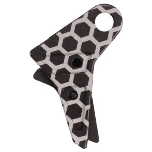 True Precision Axiom Trigger Shoe for Glock Gen 1-4 Black Honey Comb Engraved by NDZ
