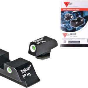Trijicon GL01 Green 3 Dot Night Sight Set for Glock 17 19 26 27 33 34 GEN 1-5