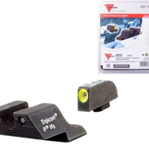 Trijicon Yellow 3 Dot HD Night Sight Set for Glock 17 19 26 27 33 34 GEN 1-5 GL101Y