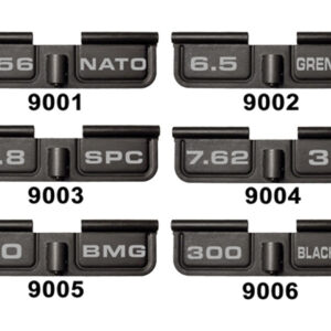 NDZ AR Ejection Port Dust Cover Black - Lasered (01) 5.56 NATO & More