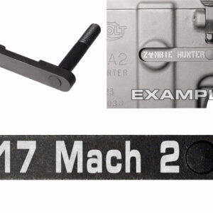 NDZ AR-15 SW 15-22 Black Magazine Catch 17 MACH 2