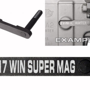 NDZ AR-15 SW 15-22 Black Magazine Catch 17 WIN SUPER MAG