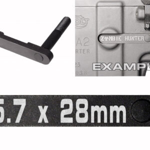 NDZ AR-15 SW 15-22 Black Magazine Catch 5.7 x 28mm