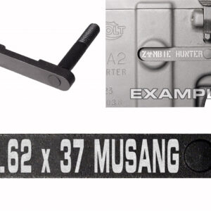 NDZ AR-15 SW 15-22 Black Magazine Catch 762x37 MUSANG