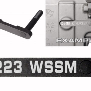 NDZ AR-15 SW 15-22 Black Magazine Catch 223 WSSM