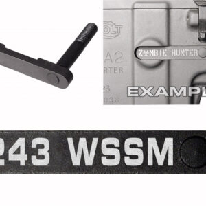 NDZ AR-15 SW 15-22 Black Magazine Catch 243 WSSM