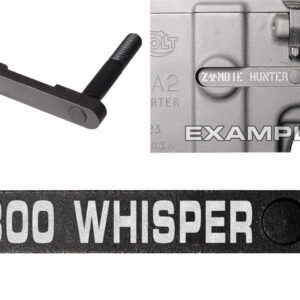 NDZ AR-15 SW 15-22 Black Magazine Catch 300 WHISPER