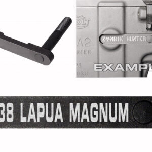 NDZ AR-15 SW 15-22 Black Magazine Catch 338 LAPUA MAGNUM