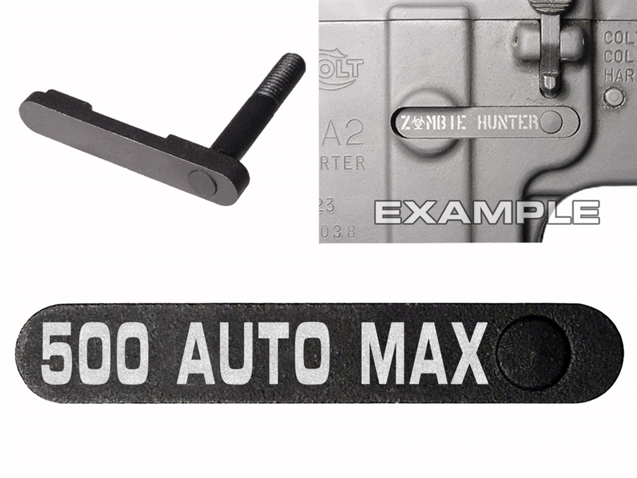 NDZ AR-15 SW 15-22 Black Magazine Catch 500 AUTO MAX