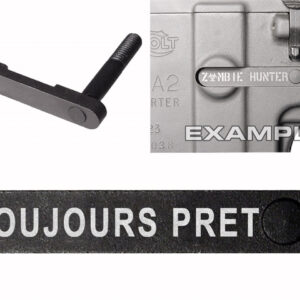 NDZ AR-15 SW 15-22 Black Magazine Catch TOUJOURS PRET
