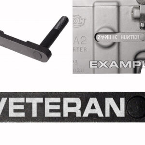 NDZ AR-15 SW 15-22 Black Magazine Catch Veteran