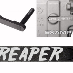 NDZ AR-15 SW 15-22 Black Magazine Catch 384 Reaper txt1