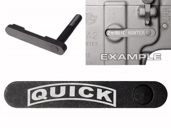 NDZ AR-15 SW 15-22 Black Magazine Catch 064 Banner quick