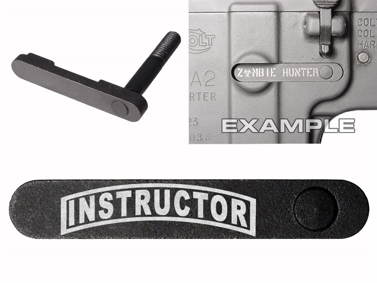 NDZ AR-15 SW 15-22 Black Magazine Catch 060 Banner Instructor