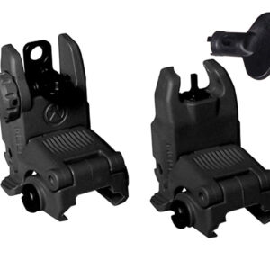 Magpul MBUS Flip-Up Sight Set Picatinny Rail Black for AR