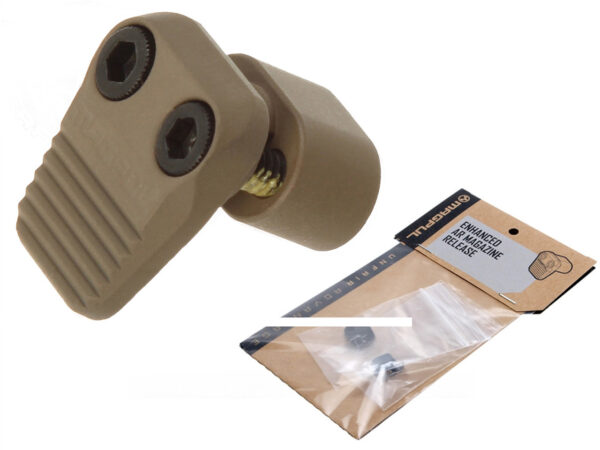 Magpul Enhanced Magazine Release for AR MAG568 Cerakote FDE - Image 2