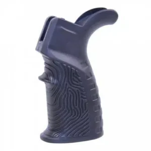 AR-15 T37 Rubber Pistol Grip With Groove Texture