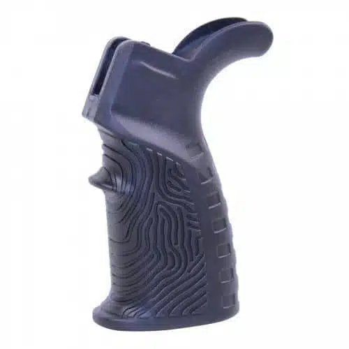 AR-15 T37 Rubber Pistol Grip With Groove Texture