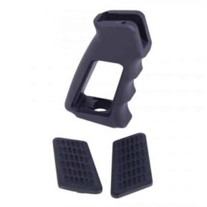 Hybrid Skeletonized Billet Aluminum Pistol Grip with Rubber Panels (Color Options)