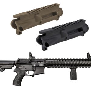 Gun Engineer AR-15 Mil-Spec Upper Receiver - 7075 T6 Forged Aluminum, Black Anodized