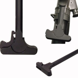 Gun Engineer AR-15 Premium Charging Handle - Enhanced Latch System, Black