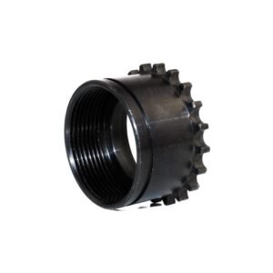 Gun Engineer AR-15 Barrel Nut - Steel Torque-Ready, Nitride Coated